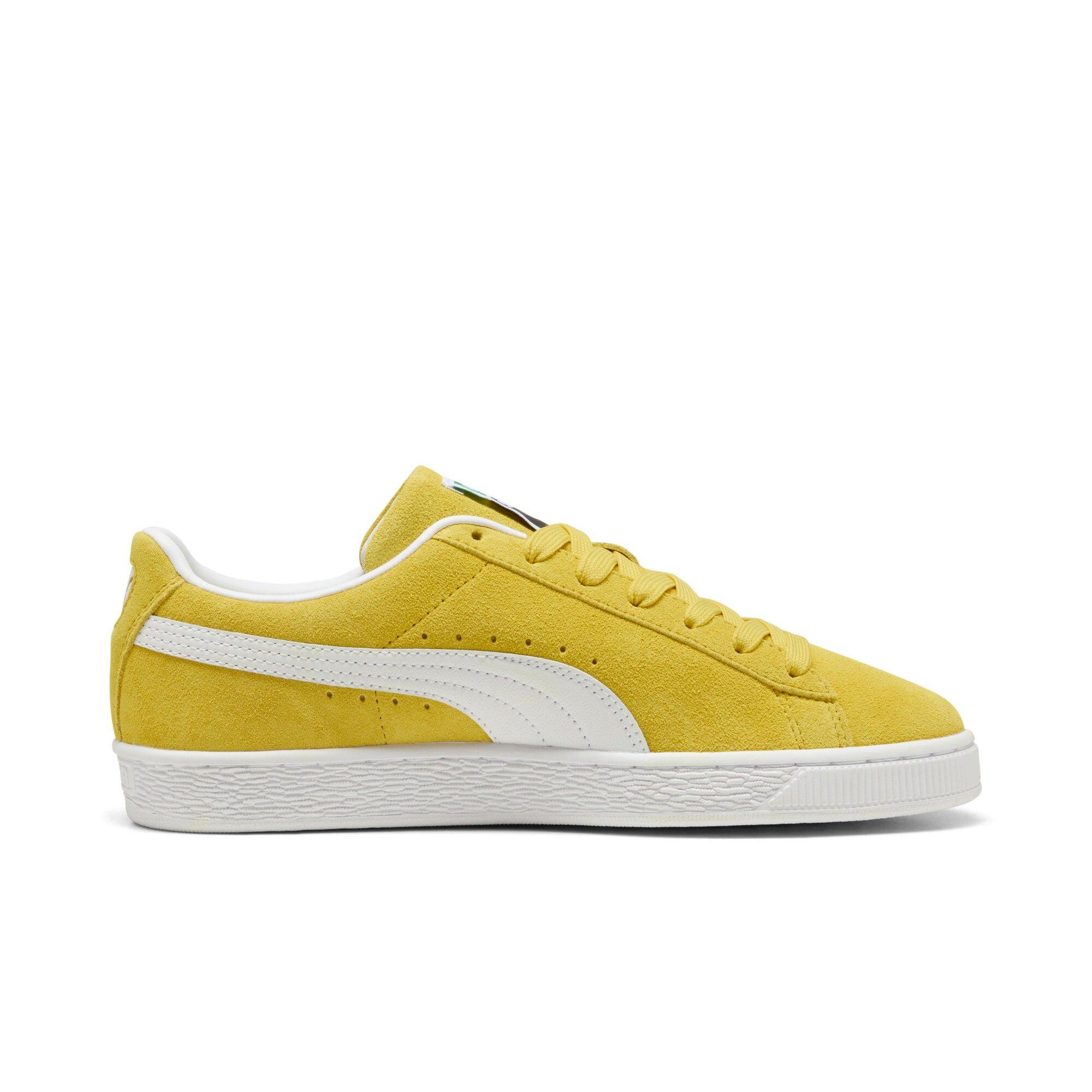 PUMA Suede Classic "Yellow/White" Men's Shoe - YELLOW/WHITE